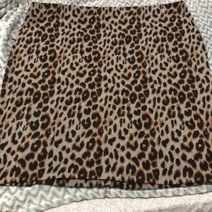 Leopard print pencil skirt, Anna Scholz for Simply Be,  UK24/US20